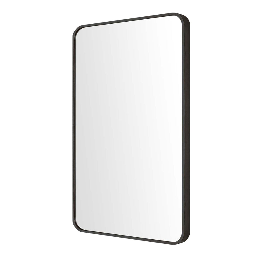 60x80cm Rectangular Wall Mirror Bathroom - BLACK