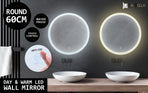 60cm LED Wall Mirror Round Bathroom