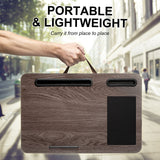 Lap Desk Mousepad - IRON GREY OAK - Extra Image