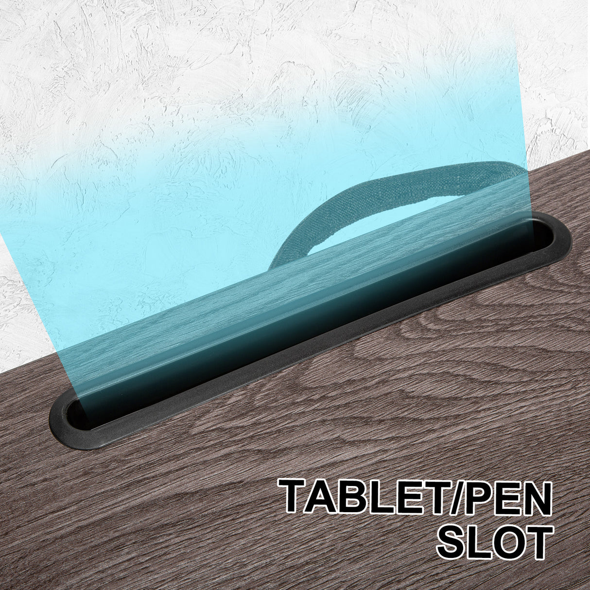 Lap Desk Mousepad - IRON GREY OAK