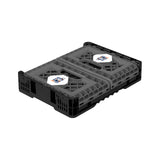 25L Smart Foldable Stackable Crate- Charcoal
