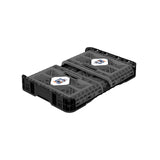 48L Smart Foldable Stackable Crate - Charcoal