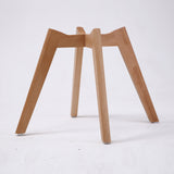 2X Padded Seat Dining Chair - BLACK