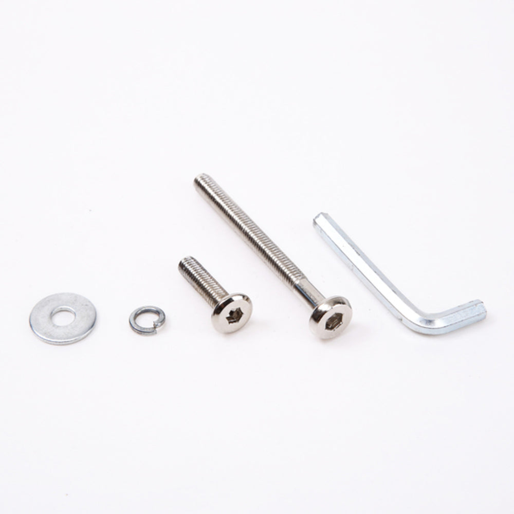 2X Padded Seat Dining Chair - WHITE