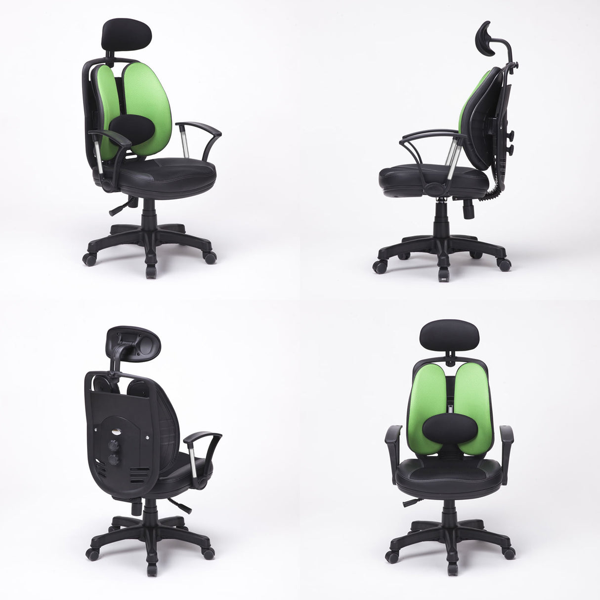 Korean Office Chair SUPERB - GREEN