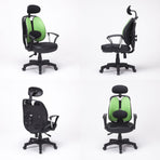 Korean Office Chair SUPERB - GREEN