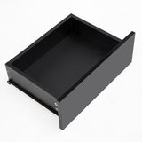 2X Bedside Table 3 Drawers RGB LED AURORA - BLACK - Extra Image