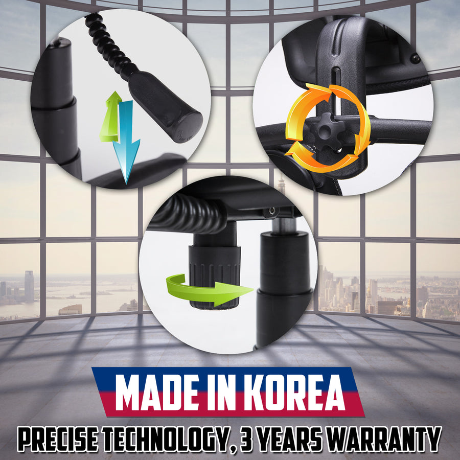 Korean Office Chair CHILL - BLACK