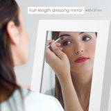 146cm Mirror Jewellery Cabinet LUVO - WHITE - Extra Image