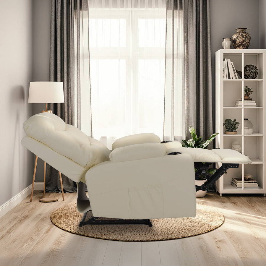 Massage Recliner Chair ARLEEN - BEIGE