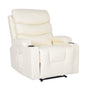 Massage Recliner Chair CELINA - CREAM