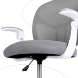 Kids Desk Chair Office Study Seat with Footrest NOVA - GREY