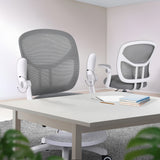 Kids Desk Chair Office Study Seat with Footrest NOVA - GREY