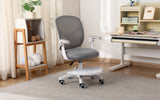 Kids Desk Chair Office Study Seat with Footrest NOVA - GREY