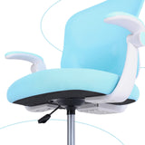 Kids Desk Chair Office Study Seat with Footrest CILO - BLUE