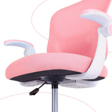 Kids Desk Chair Office Study Seat with Footrest CILO - PINK