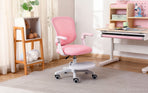 Kids Desk Chair Office Study Seat with Footrest CILO - PINK