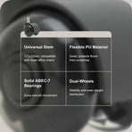 5X 2" Office Chair Twin Casters Wheels