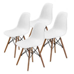 4X DSW Dining Chair - WHITE