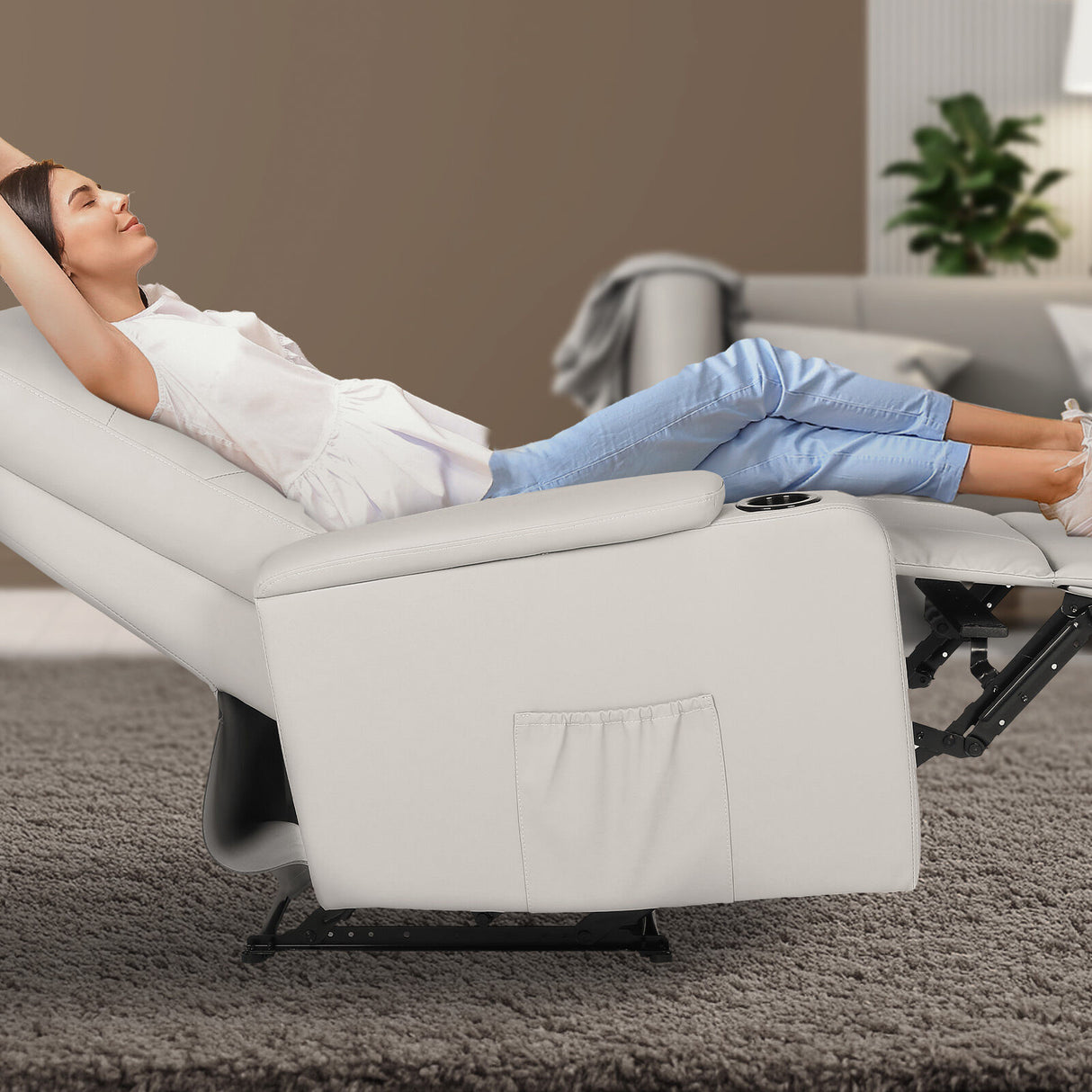 Home Recliner Chair DAKOTA - GREY