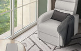 Home Recliner Chair SHILOH - Grey - Front View