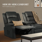 Home Recliner Chair MARLO - Grey - 45-Degree Angle