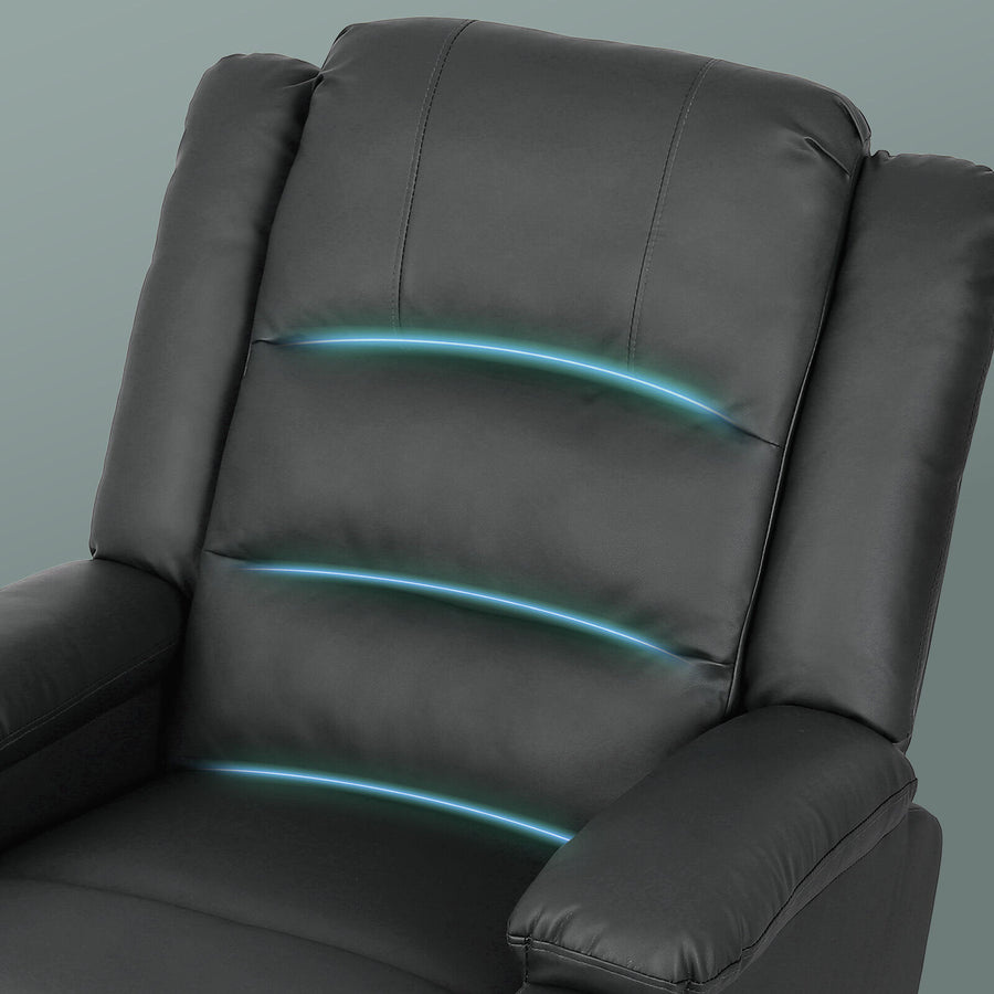 Home Recliner Chair MARLO - Grey