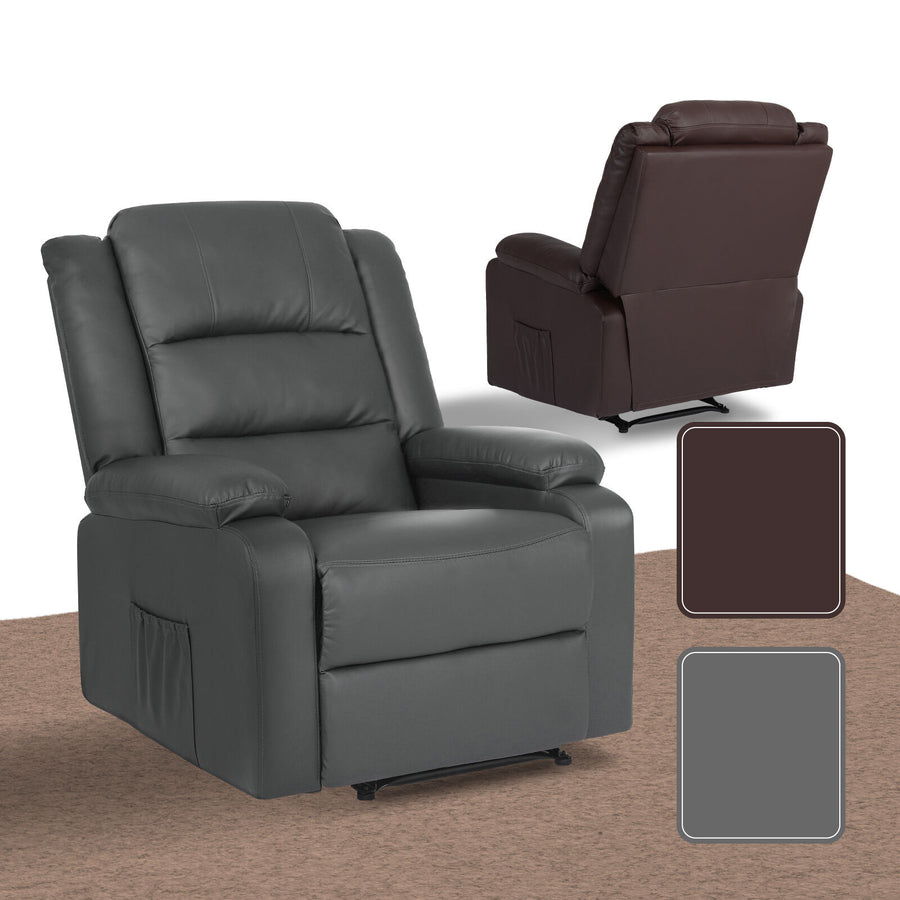 Home Recliner Chair MARLO - Grey