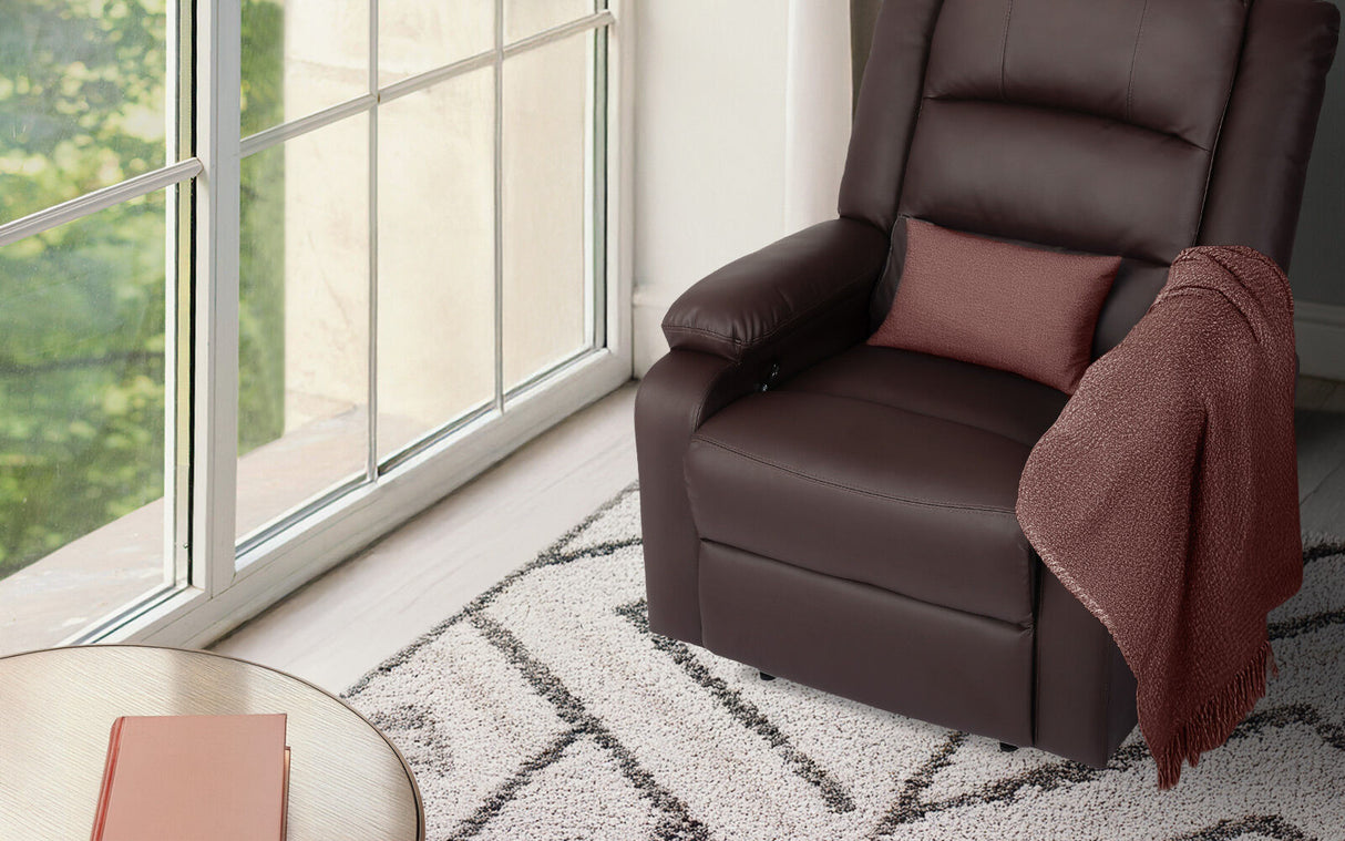 Home Recliner Chair MARLO - Brown