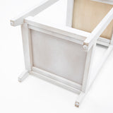 2X Bedside Table Drawer Vintage Side Table Storage Cabinet VALERIE GREY - Extra Image