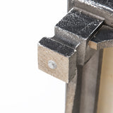 2X Bedside Table 3 Drawer Vintage Side Table Storage Cabinet Bedroom CLARA BLACK - Extra Image