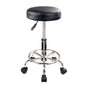 Round Salon Stool - BLACK