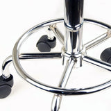 Saddle Salon Stool - BLACK - Rear View