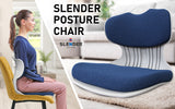 2X Korean Slender Posture Correction Chair - BLUE