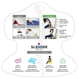 Korean Slender Posture Correction Chair - LIME - Extra Image