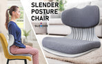 Korean Slender Posture Correction Chair - GREY