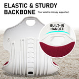 Korean Slender Posture Correction Chair - RED - Rear View