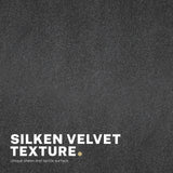 Desk Armchair - Home Office Swivel Chair PLUME - BLACK - Low Angle