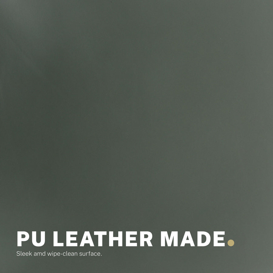 2X Office Desk Chair - PU Leather HALO - GREN