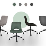 2X Office Desk Chair - PU Leather HALO - GREN