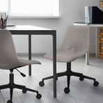 2X Office Desk Chair - Loop Yarn Fabric HALO - GREY