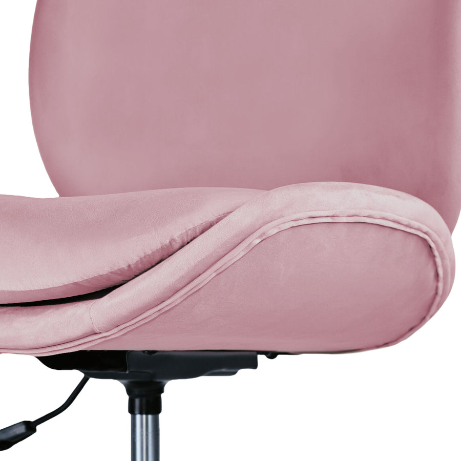 Office Desk Chair - Velvet OVOID - PINK