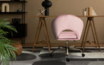 Office Desk Chair - Velvet COVE - PINK