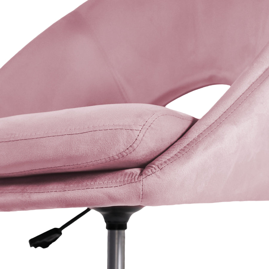 Office Desk Chair - Velvet COVE - PINK