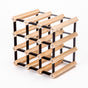 12 Bottle Timber Wine Rack