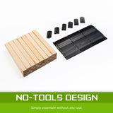 20 Bottle Timber Wine Rack