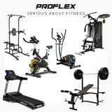 PROFLEX 2x 50mm Olympic Gym Barbell Collar Lock Clips, for Home Fitness Bodybuilding Weights Training Lock Clips - Front View