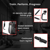 PROFLEX Multi-Station Compact Home Gym Set, 150lbs Weight Plates- M8000 - Low Angle