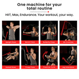 PROFLEX Multi-Station Compact Home Gym Set, 150lbs Weight Plates- M8000