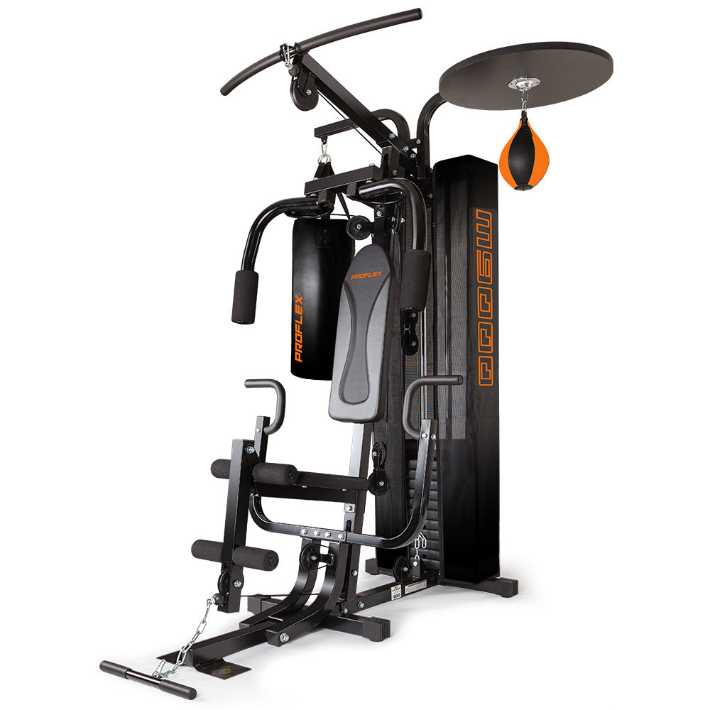 Proflex Bench Press Pull Downs Boxing Multi Station Home Gym- M9000